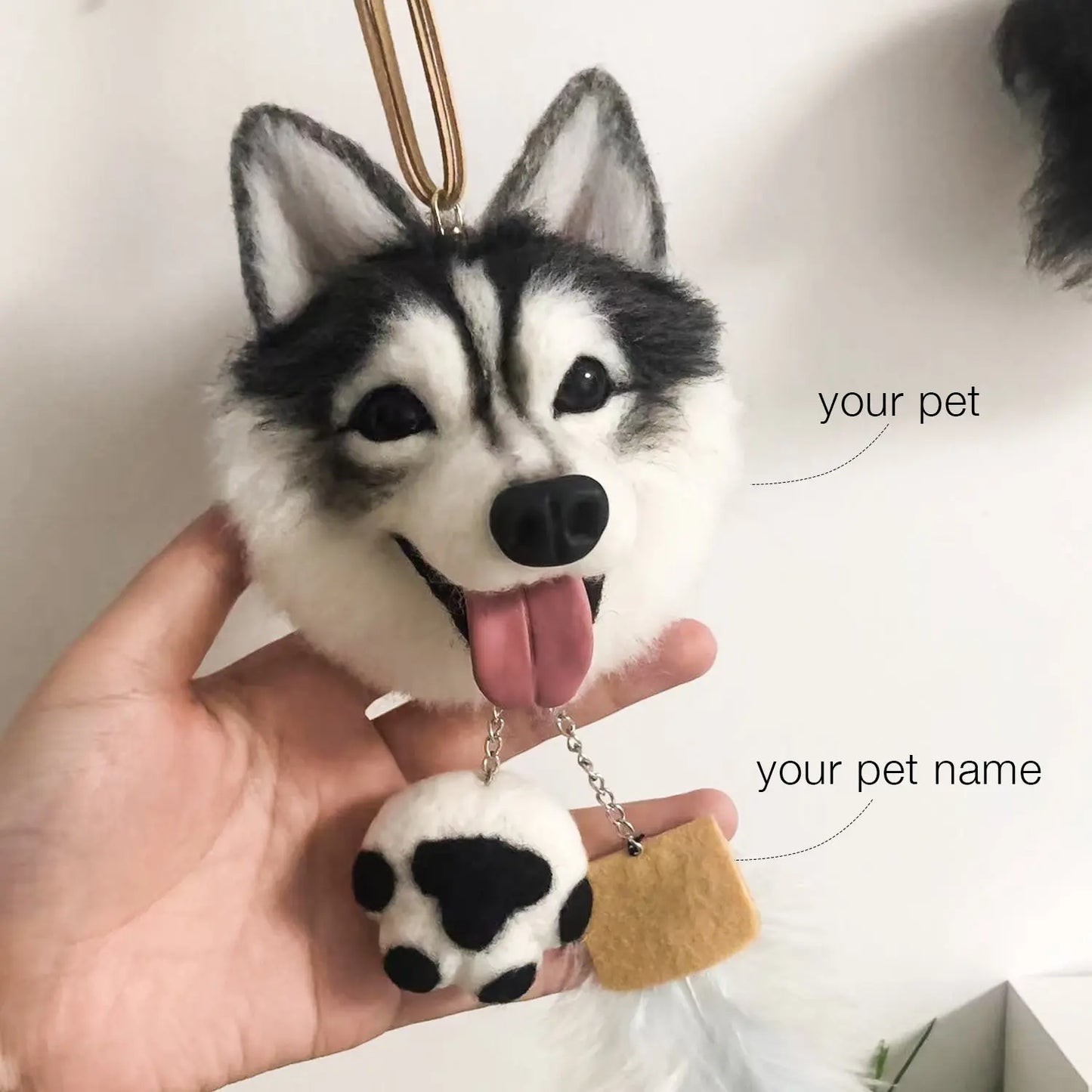 Original Pet Portrait Plush Clone Printsforpet