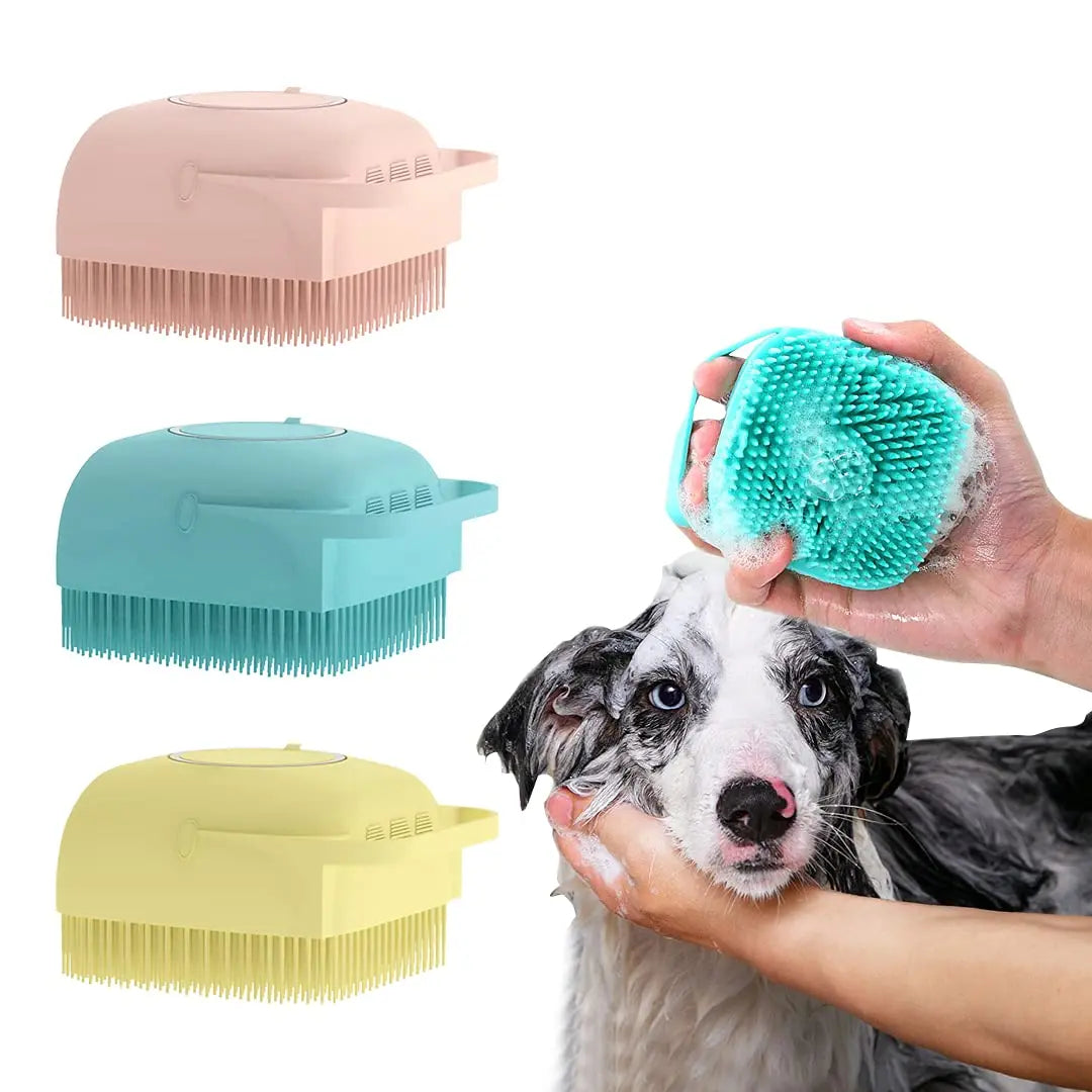 Dog Bath Brush - Printsforpet