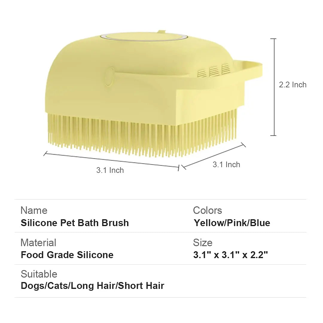 Dog Bath Brush - Printsforpet