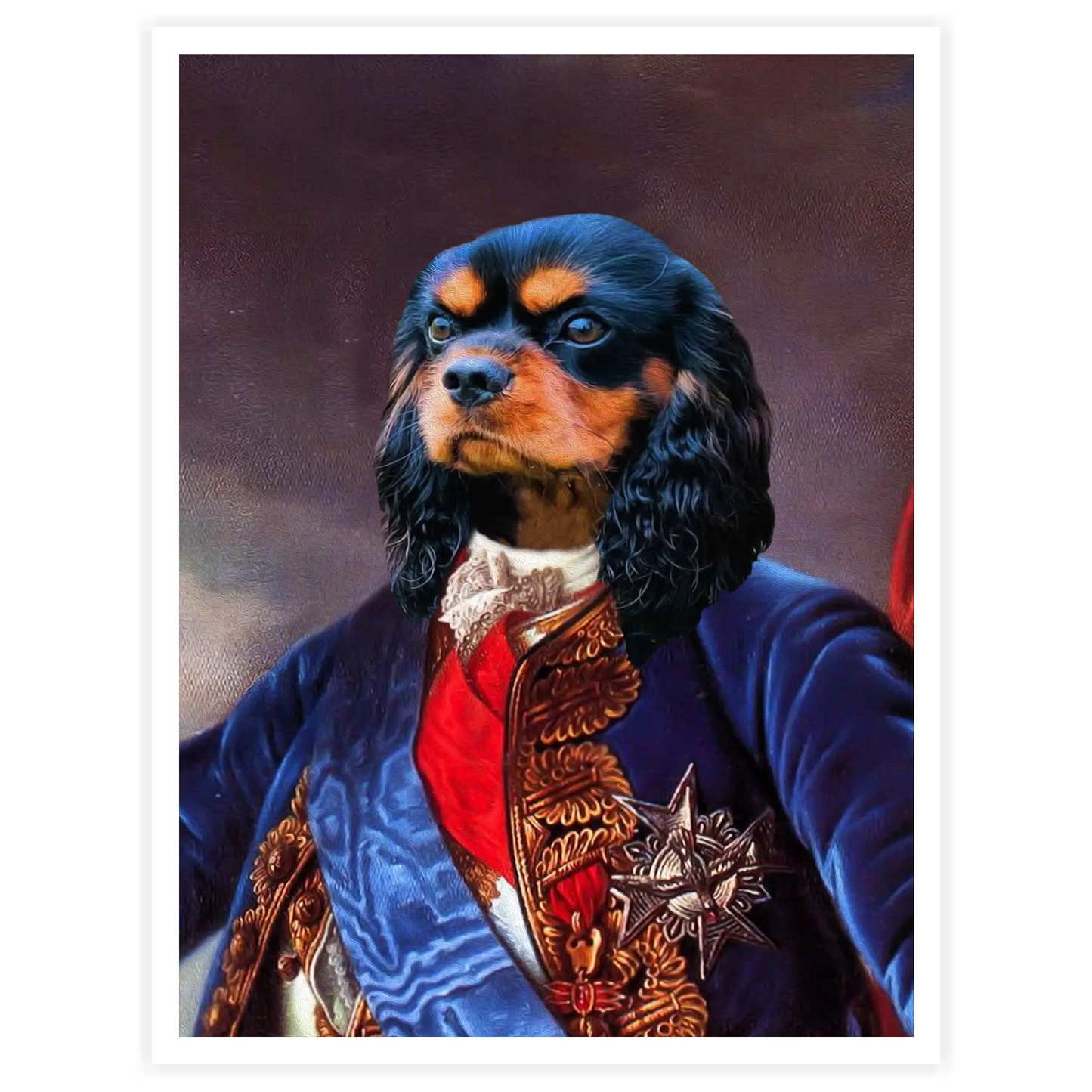 Aristocrat - Personal Custom Vintage Pet Portrait - Printsforpet