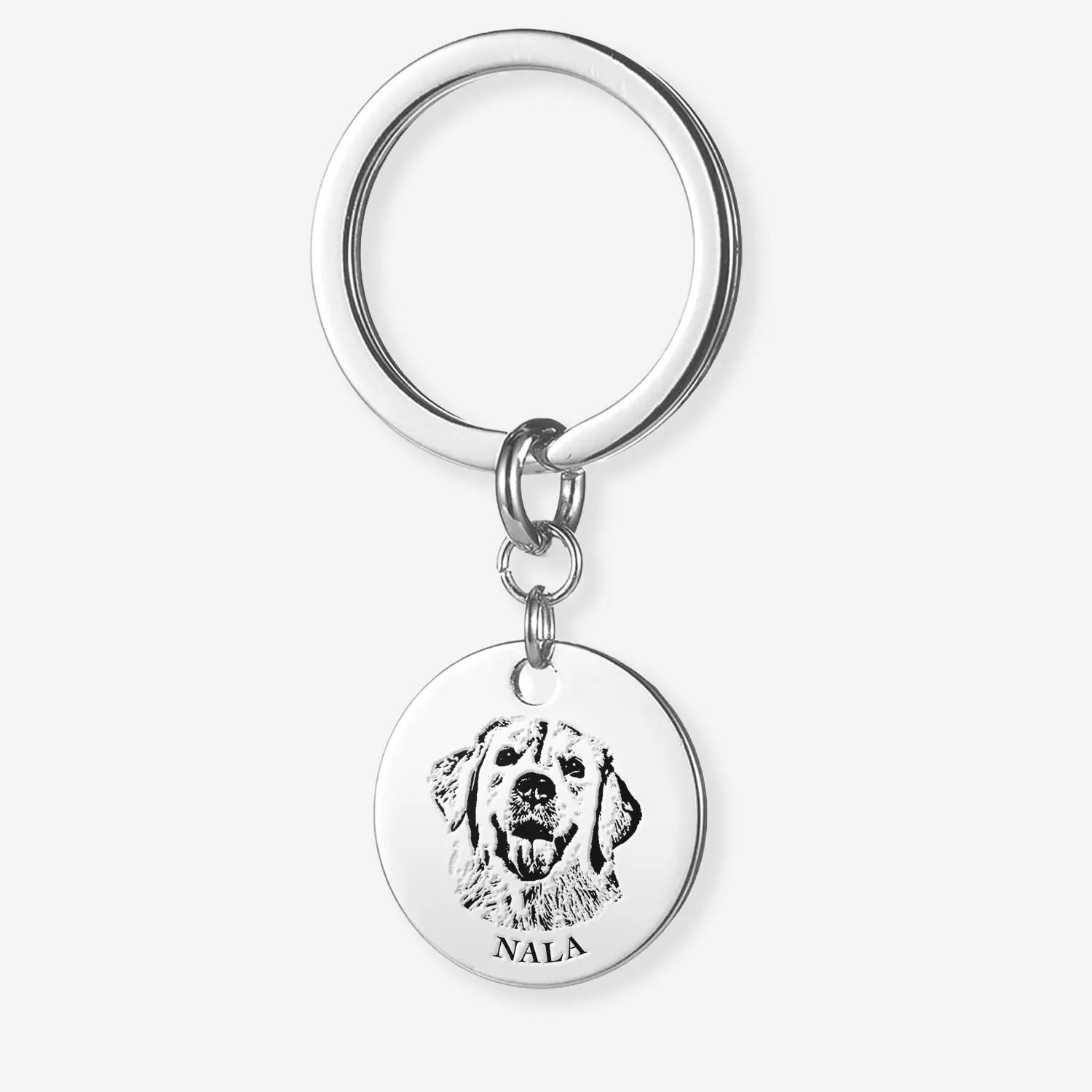 Personalized Custom Pet Face Keychain Printsforpet