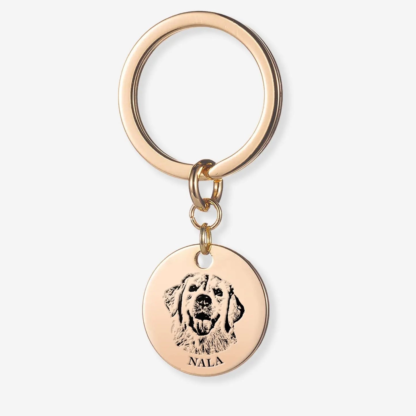 Personalized Custom Pet Face Keychain Printsforpet