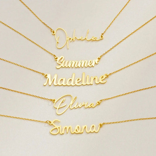 Custom Name Necklace, Pretty Things on Your Neck Printsforpet