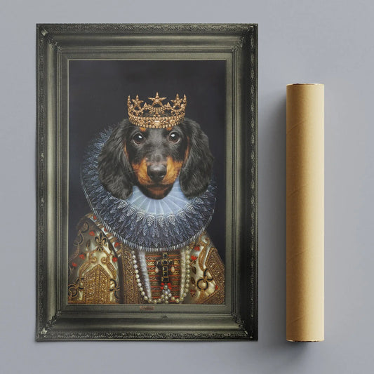 Majesty - Personal Custom Vintage Pet Portrait - Printsforpet