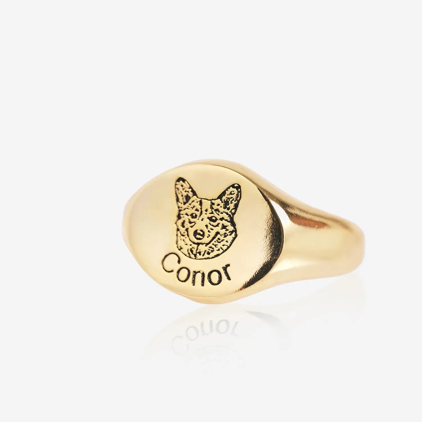 Personalized Dog Face Ring Printsforpet