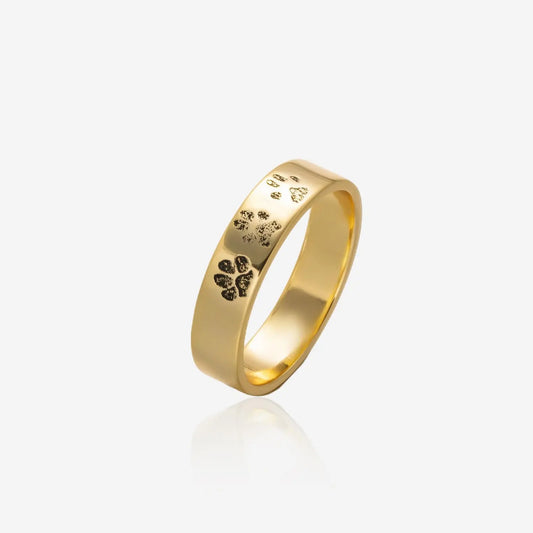 Personalized Paw Print Ring Printsforpet