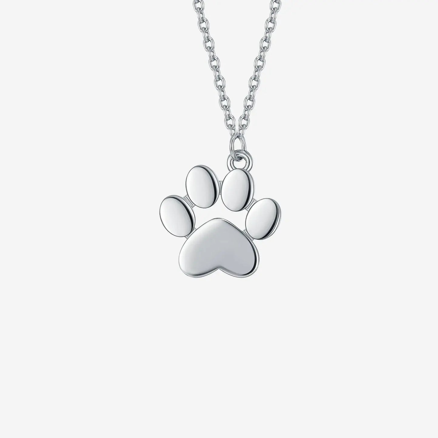 Pet Paw Stamp Necklace Printsforpet