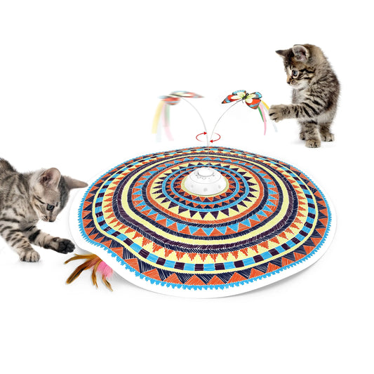 3-in-1 Hide-and-Seek Cat Toy - Printsforpet