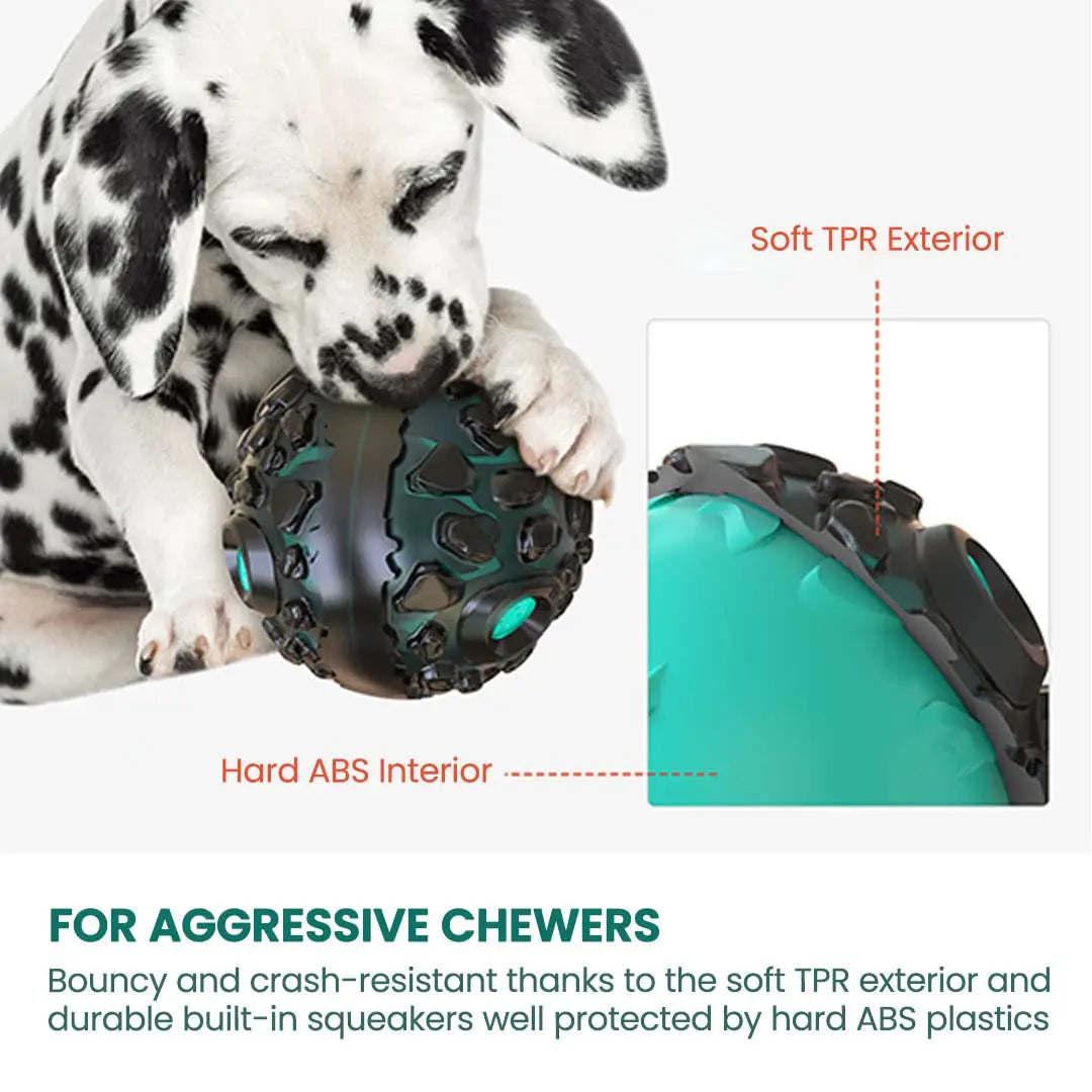 Aerolite-Shaped Dog Squeaky Chew Toy for Aggressive Chewers - Printsforpet