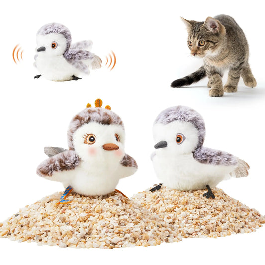 Cat Toys 2 Pcs Flapping Sandpiper Pair-Mate - Printsforpet