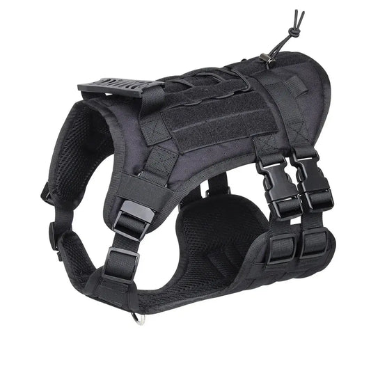 No Pull Dog Harness, Medium Big Dog Multifunction Tactical Vest Printsforpet