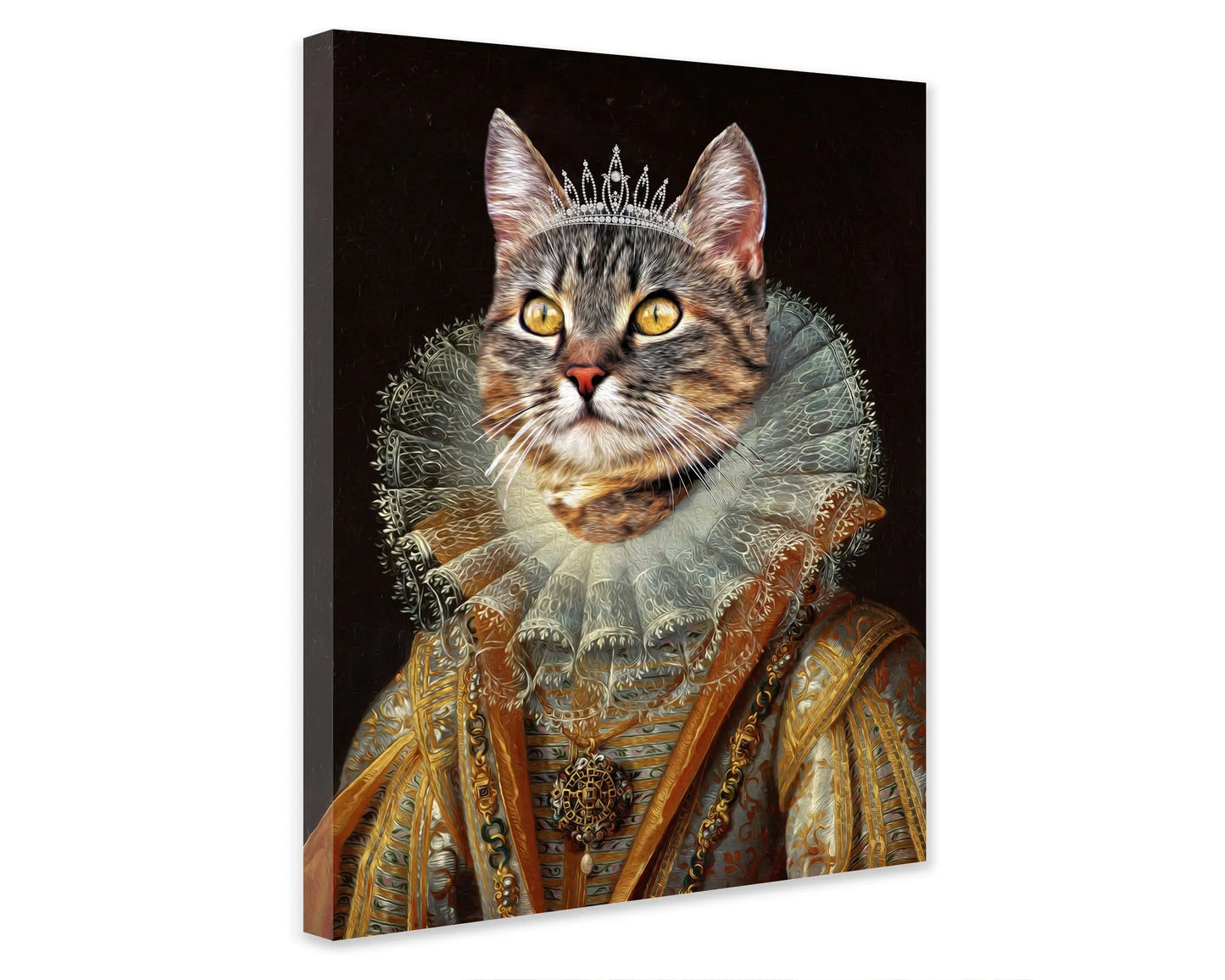 Queen - Personal Custom Vintage Pet Portrait - Printsforpet