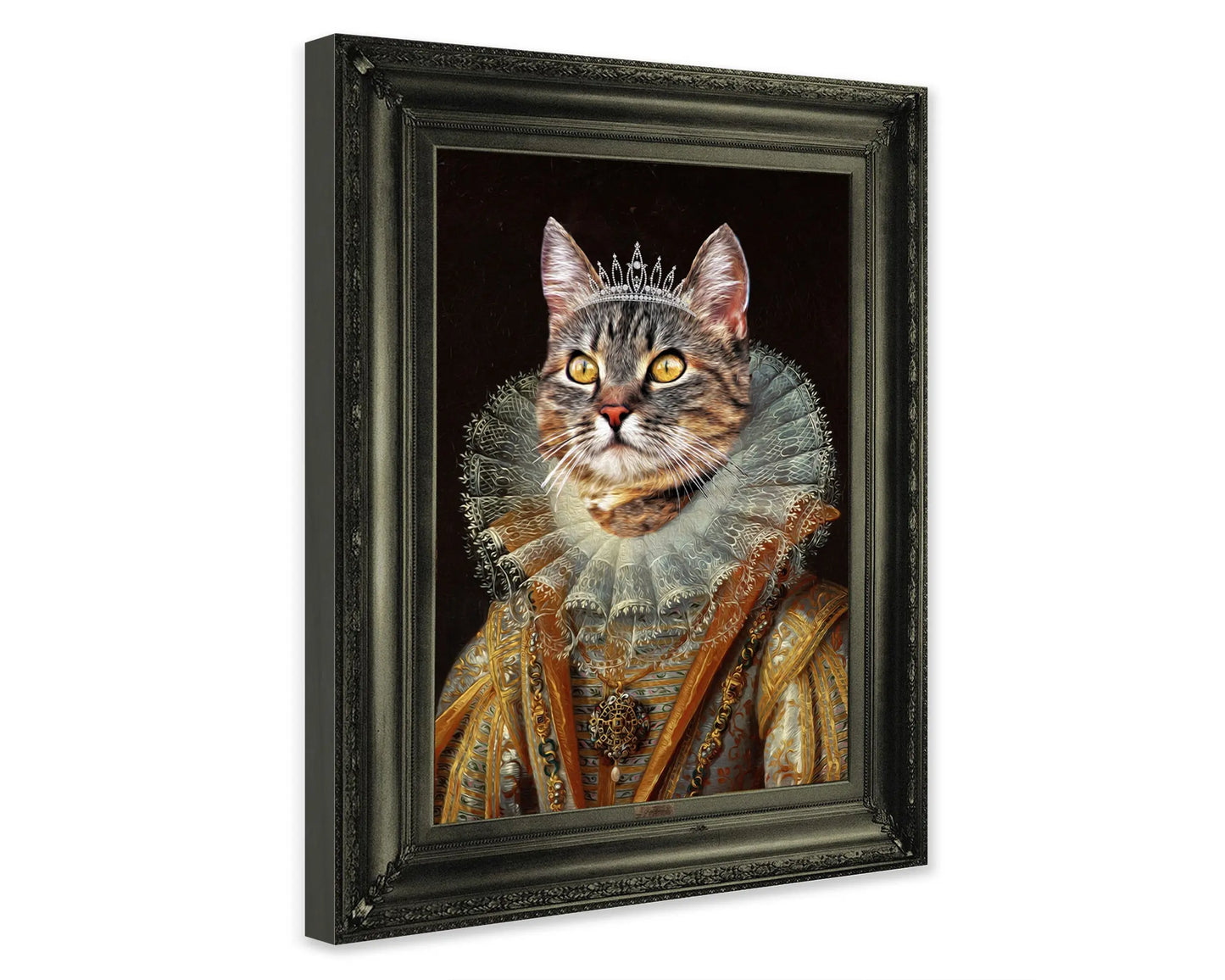 Queen - Personal Custom Vintage Pet Portrait - Printsforpet